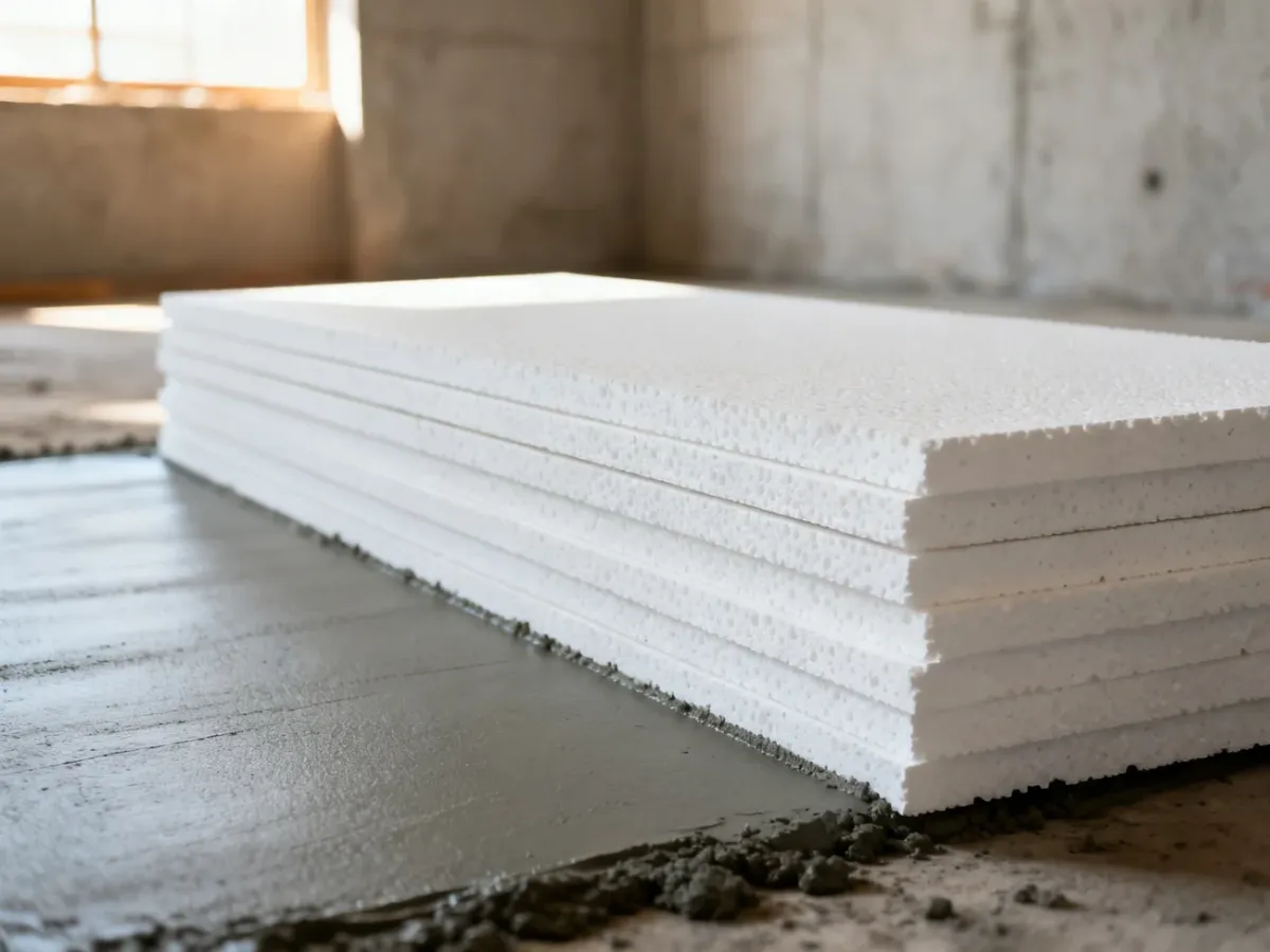 Styrobeton czy styropian – co wybrać do izolacji podłogi?