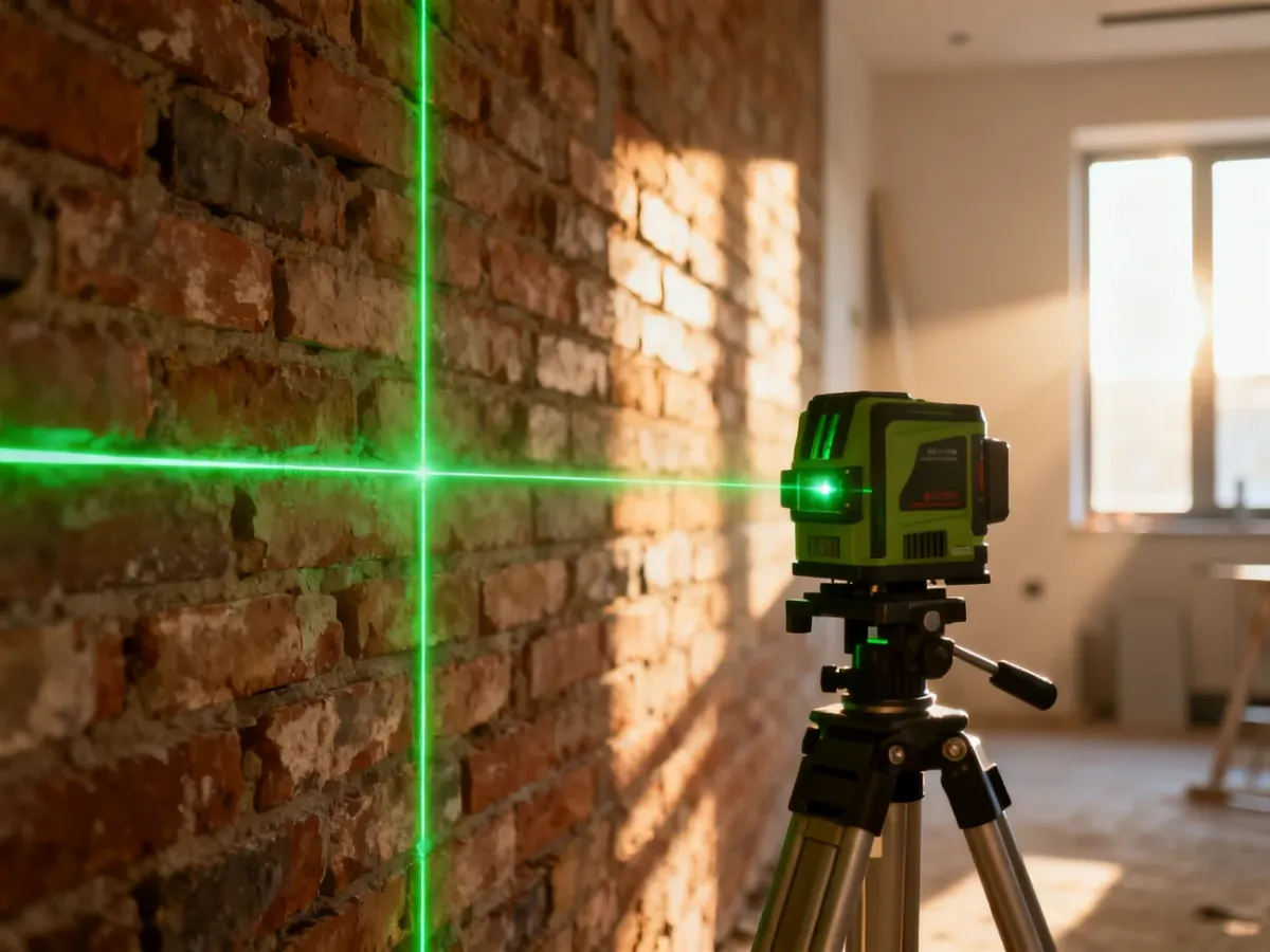 Poziomica laserowa czy laser krzyżowy – co wybrać do pracy?