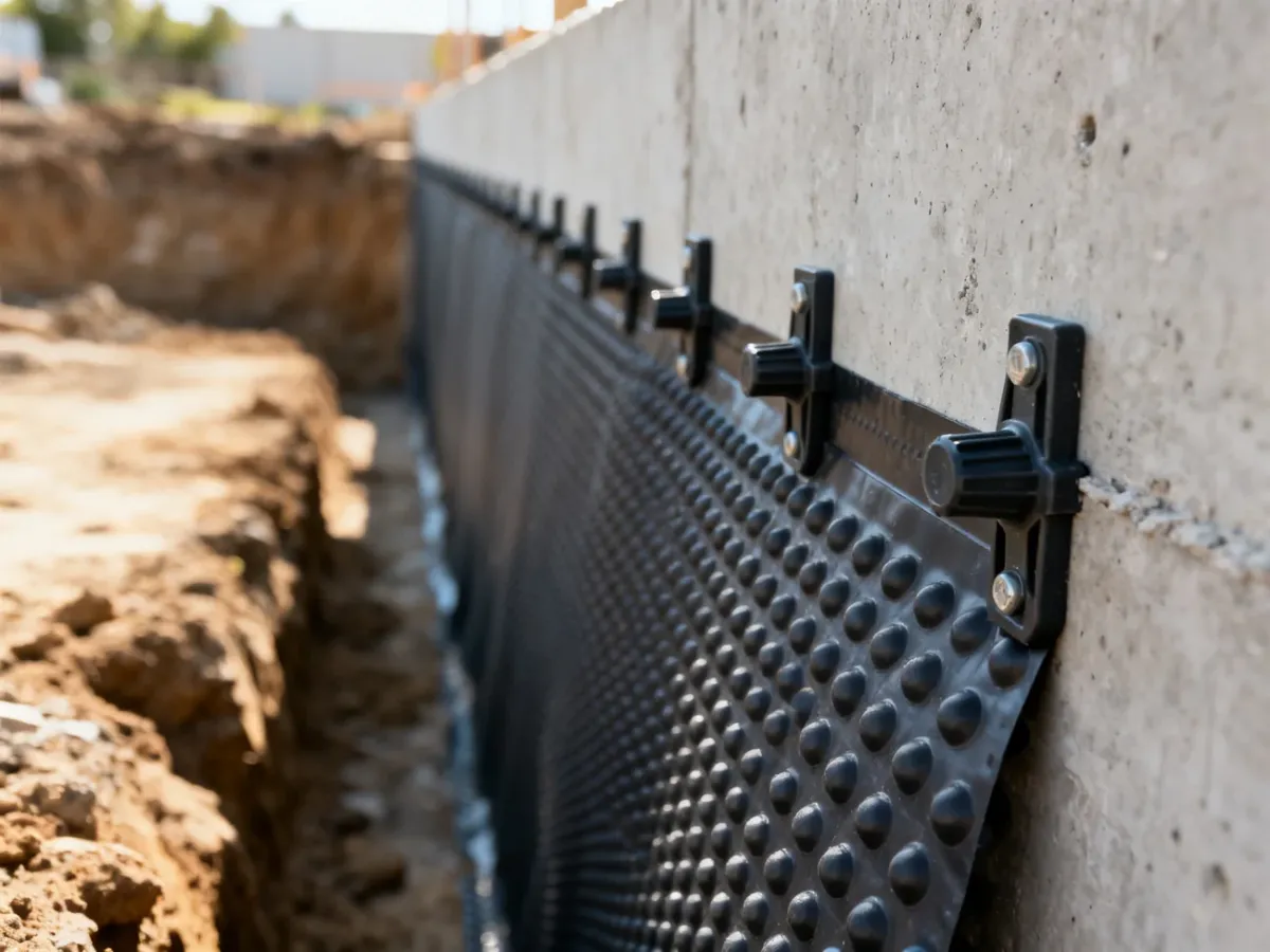 Jak zamontować folię bąbelkową na fundament?
